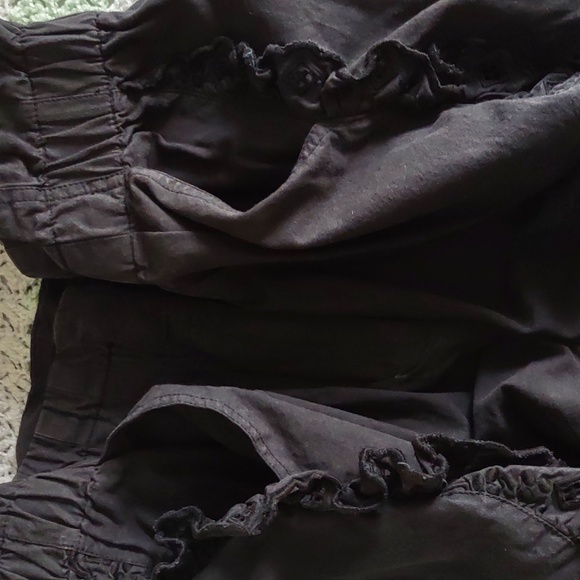 Sea New York Size 8 Kiara Light Black High Rise 100% Cotton Eyelet Shorts - Picture 13 of 16